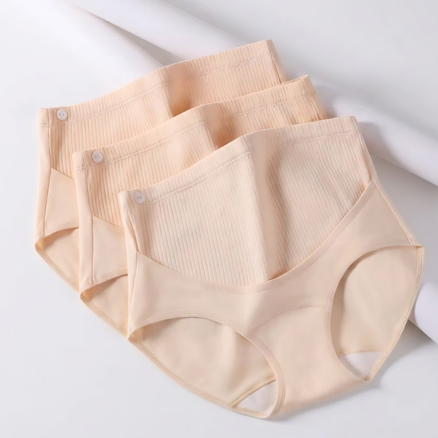 Athena - 3-Pack High-Waist Adjustable Support Maternity Panties