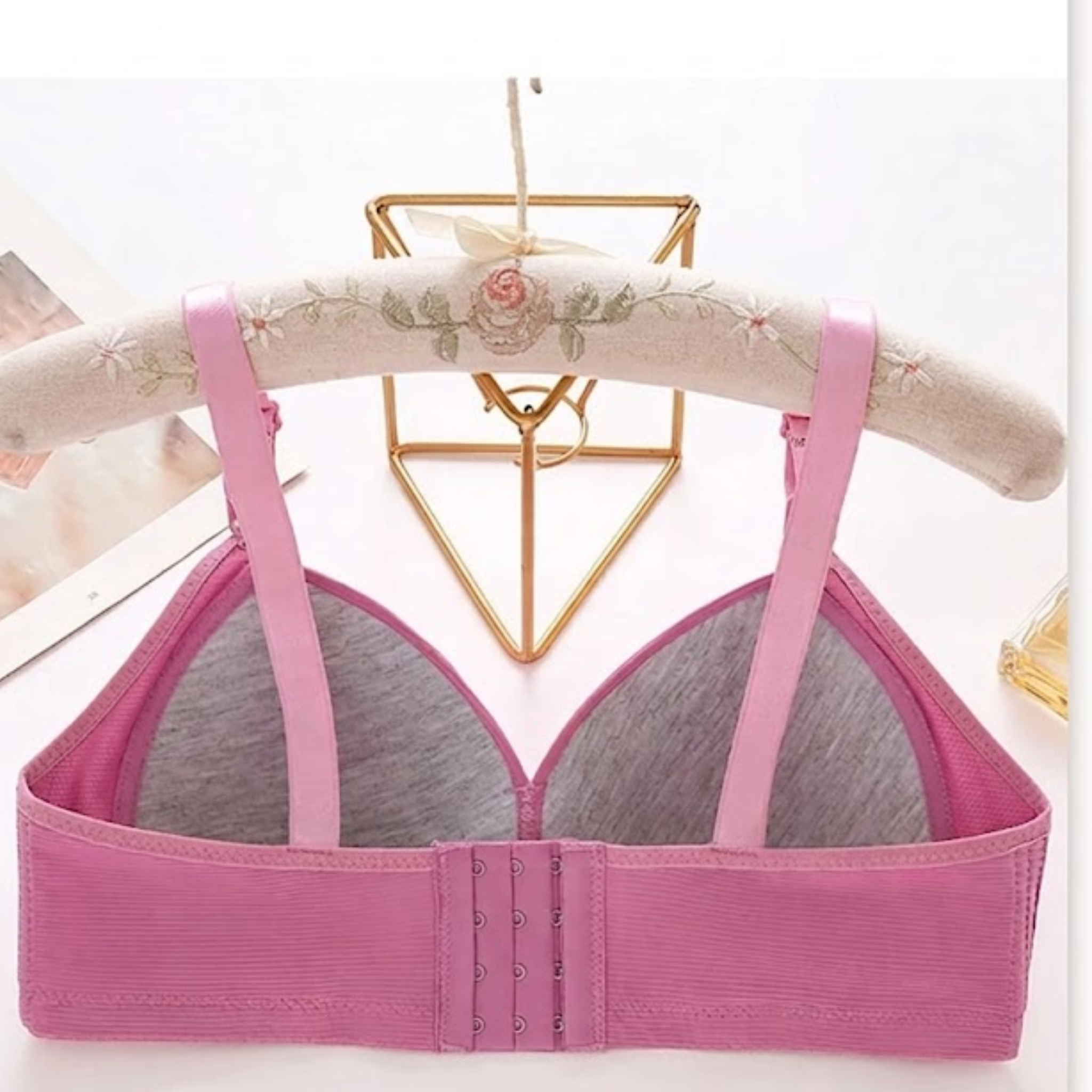 Aphrodite - Wireless Nursing Bra with Breathable Full Cup Support for Maternity & Leisure