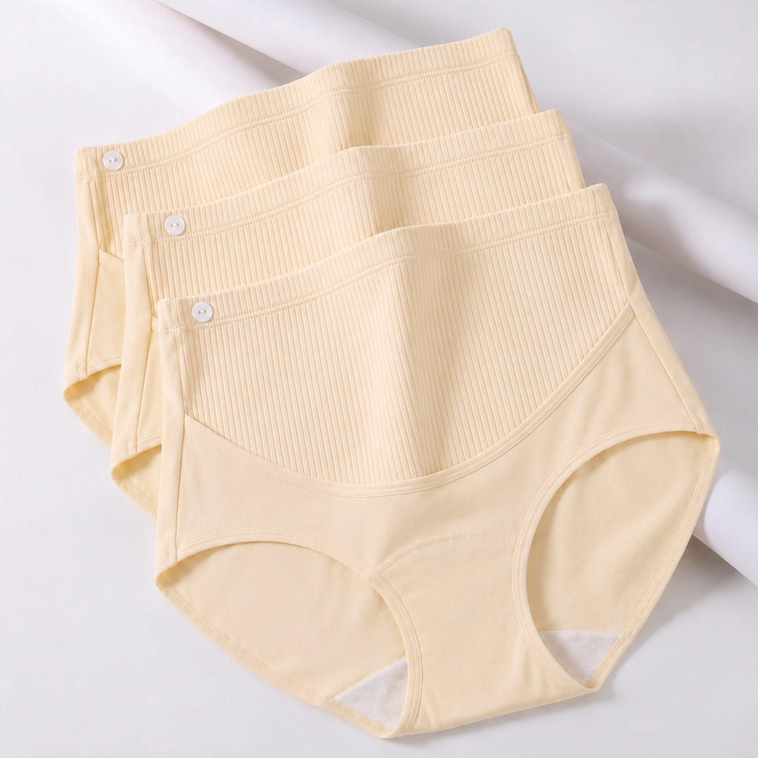 Athena - 3-Pack High-Waist Adjustable Support Maternity Panties