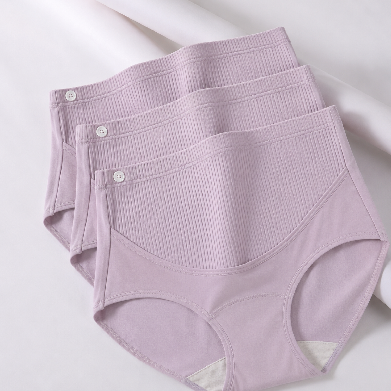 Athena - 3-Pack High-Waist Adjustable Support Maternity Panties