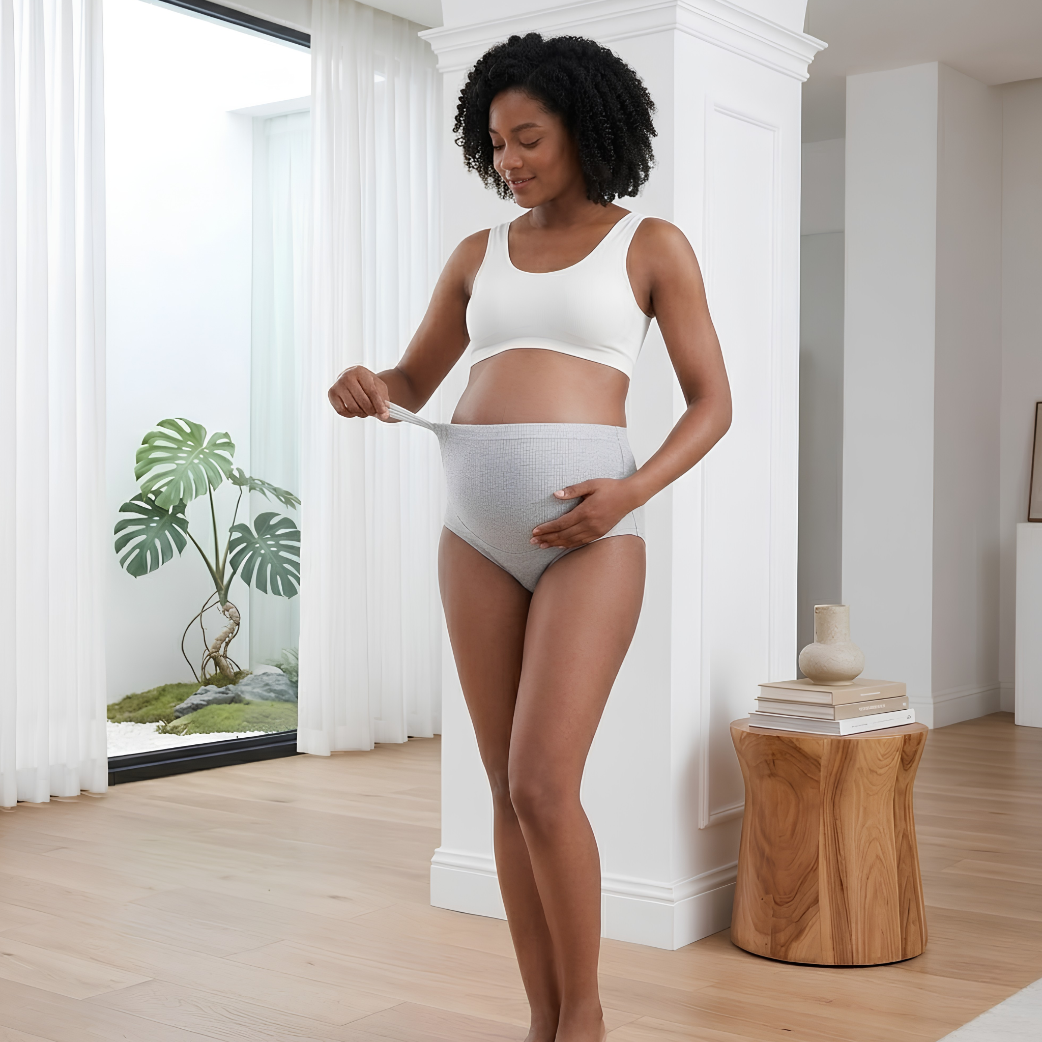 Athena - 3-Pack High-Waist Adjustable Support Maternity Panties