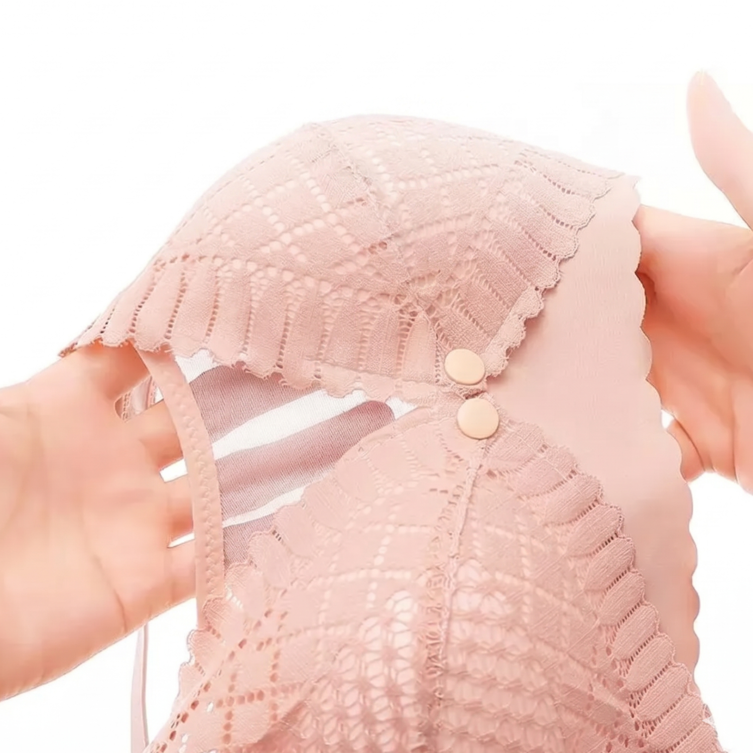 Freya - Airy-Soft Wireless Front-Open Nursing & Maternity Bralette