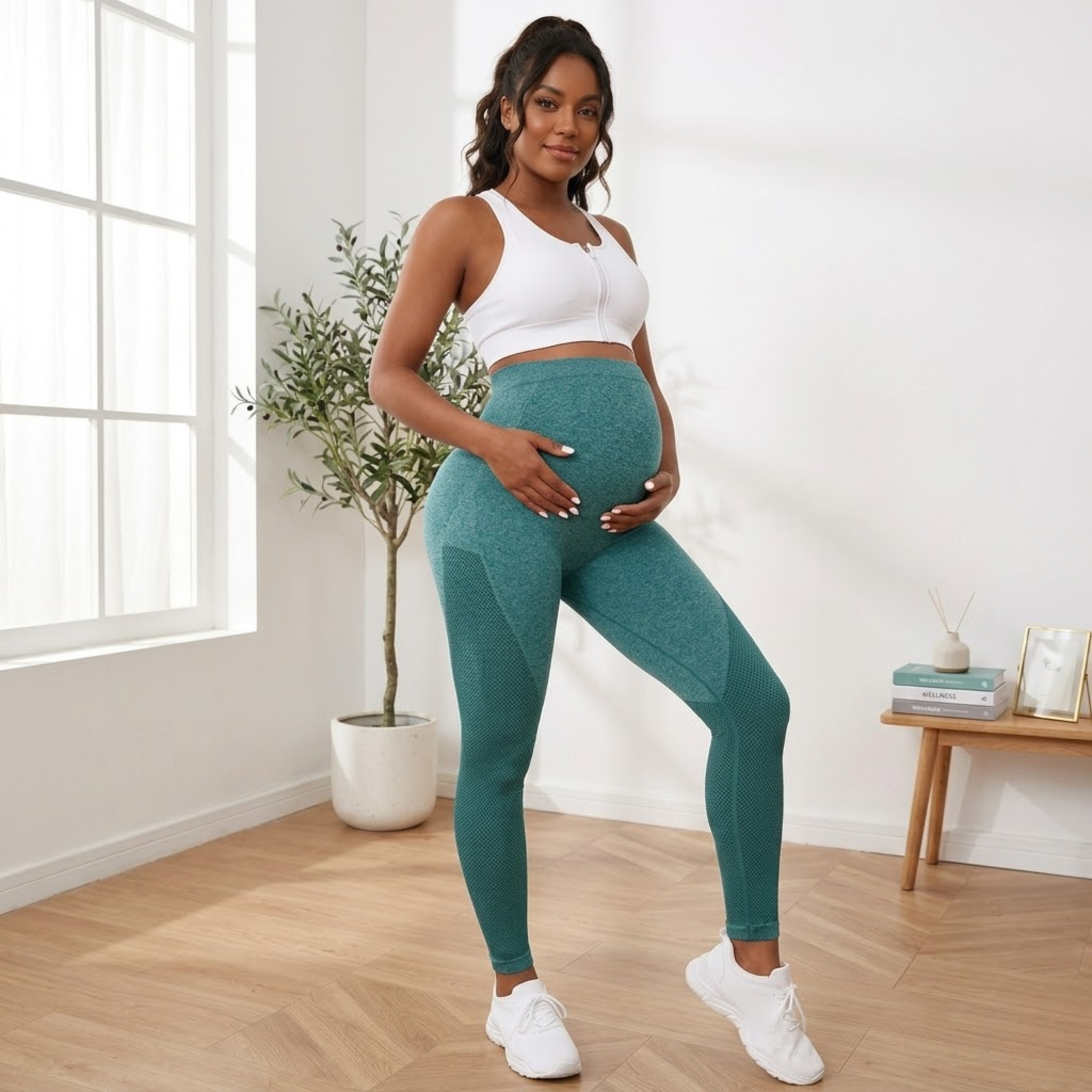 Apate - Maternity Leggings – Over Belly Pregnancy Yoga Pants
