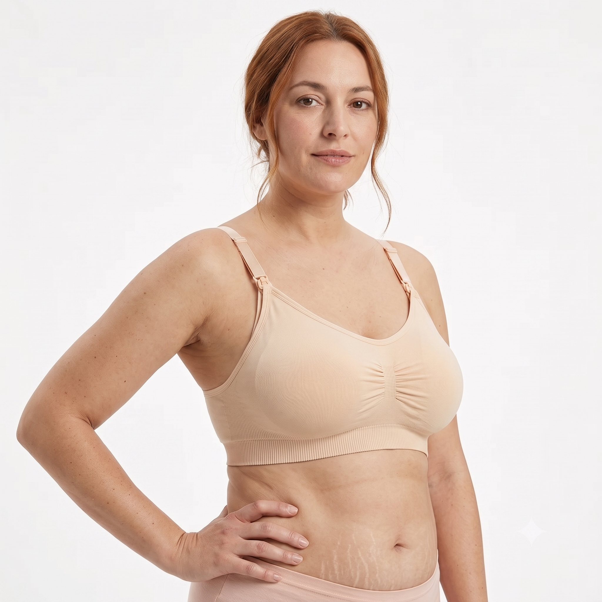 Vesta - Seamless Wireless Full-Support Nursing Bra