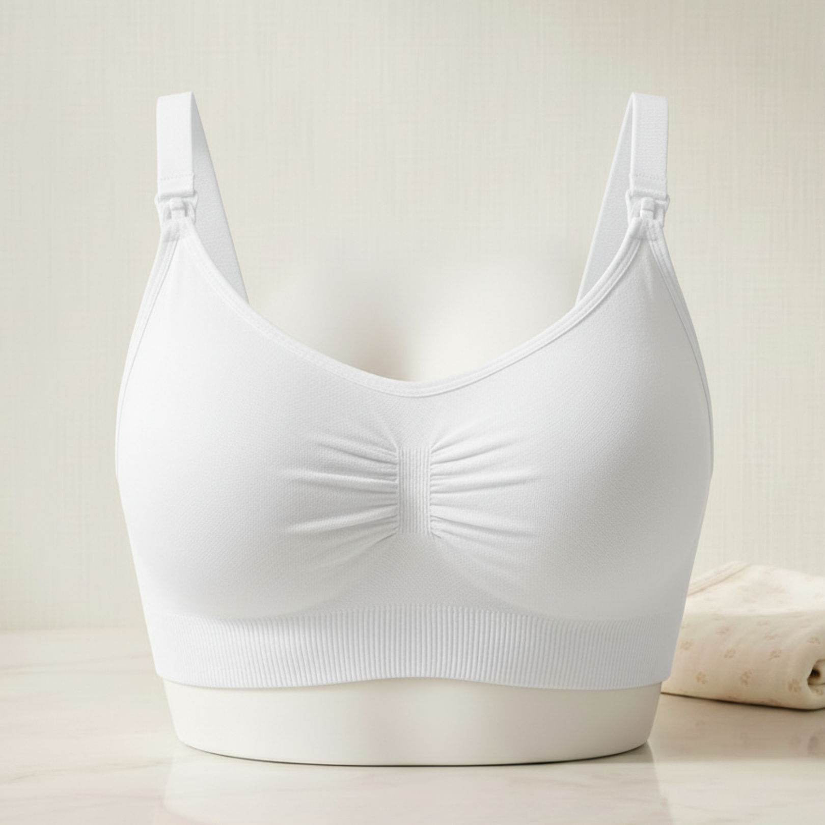 Vesta - Seamless Elastic Full-Support Nursing Bra