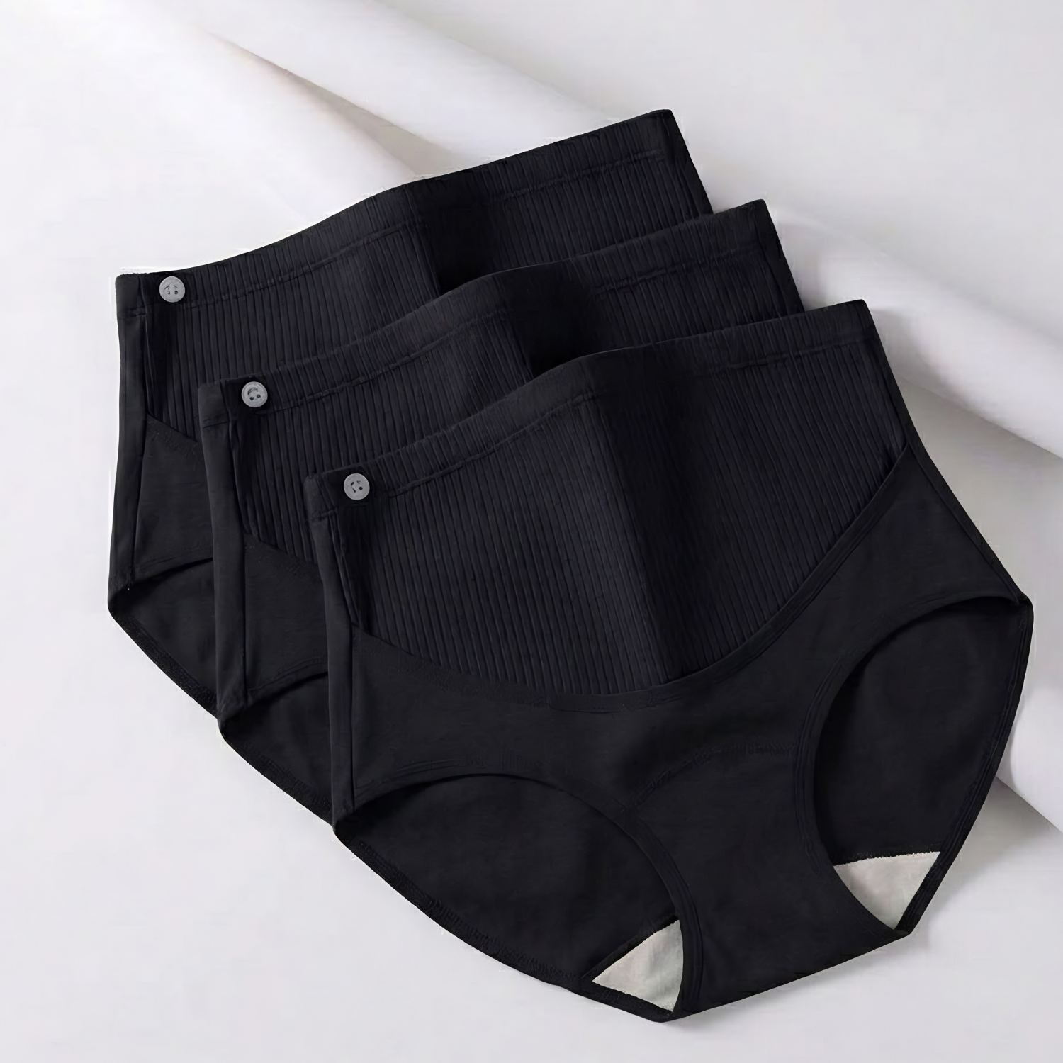 Athena - 3-Pack High-Waist Adjustable Support Maternity Panties