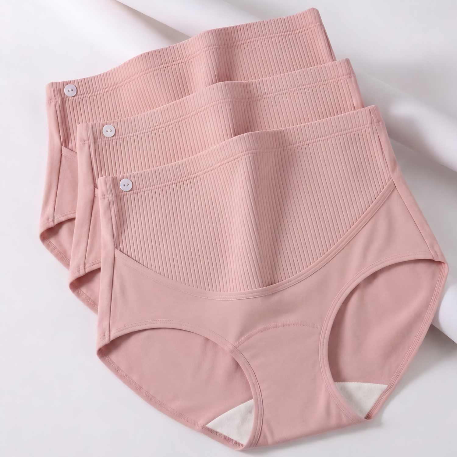 Athena - 3-Pack High-Waist Adjustable Support Maternity Panties