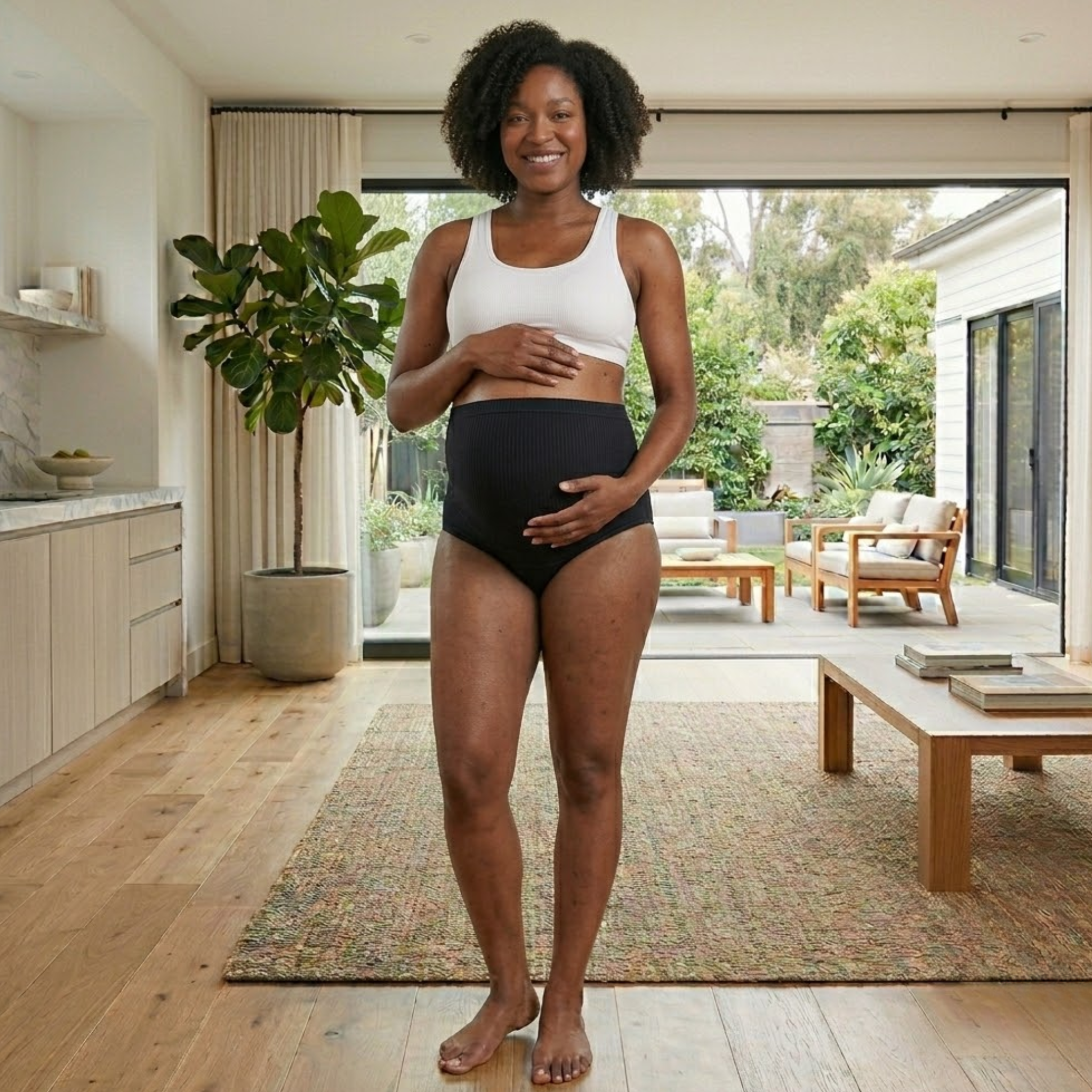 Athena - 3-Pack High-Waist Adjustable Support Maternity Panties