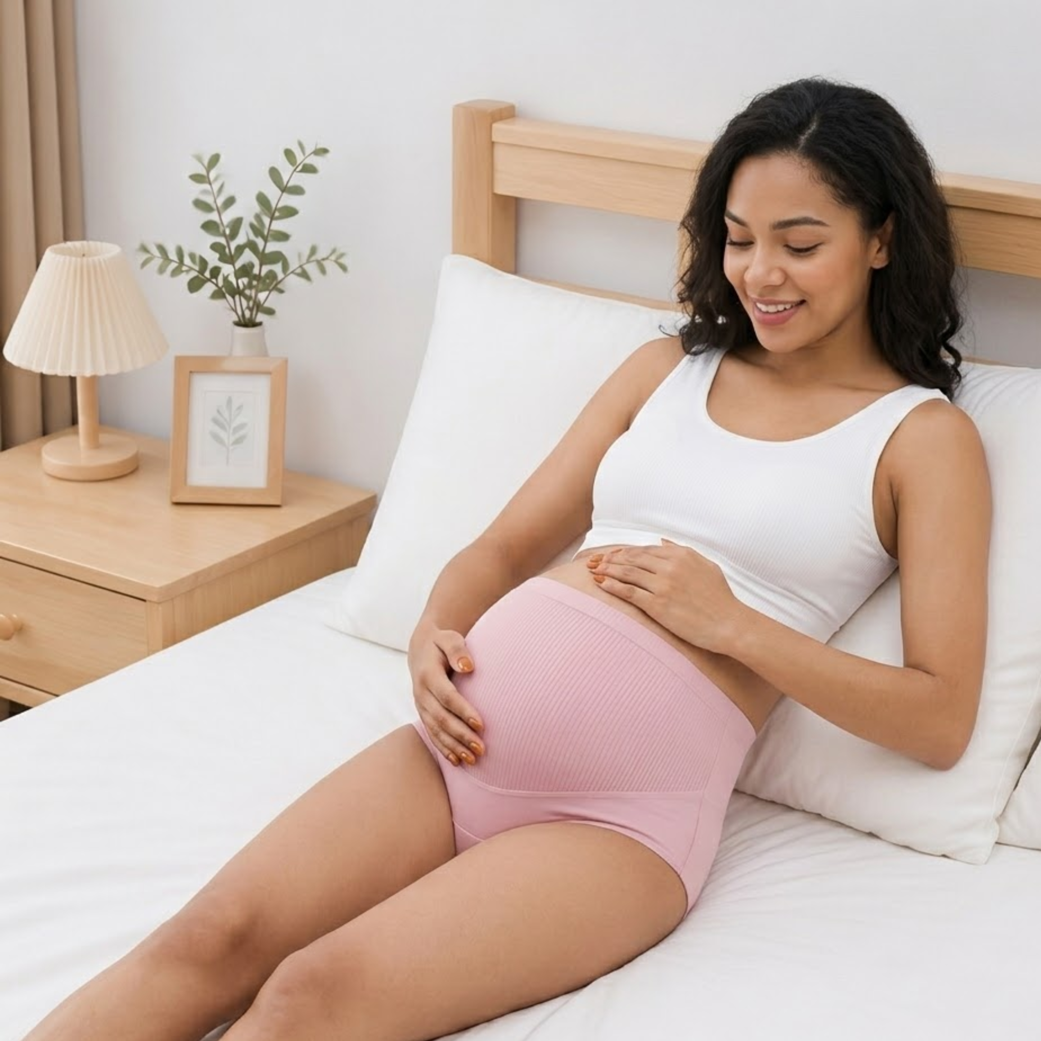 Athena - 3-Pack High-Waist Adjustable Support Maternity Panties