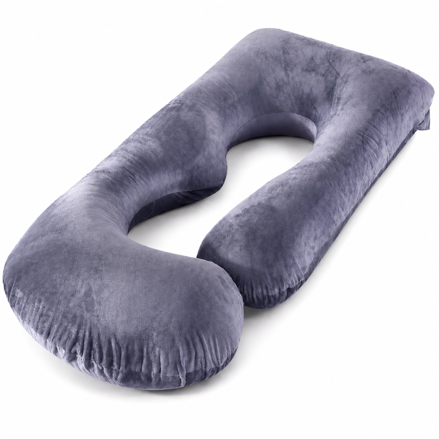 Demeter - Detachable Maternity Pillow – G-Shaped Crystal Velvet Lumbar Support Cushion