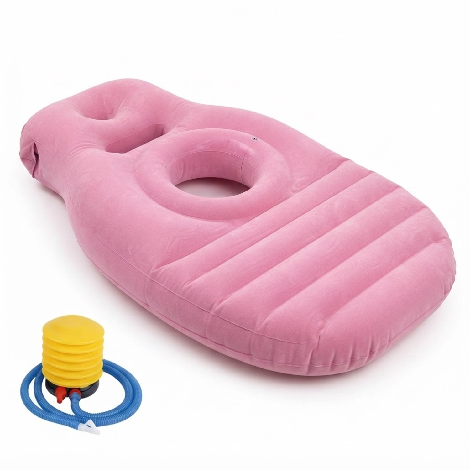 Gaia - Inflatable O-Shaped Maternity Pillow  with Air-Pump Included