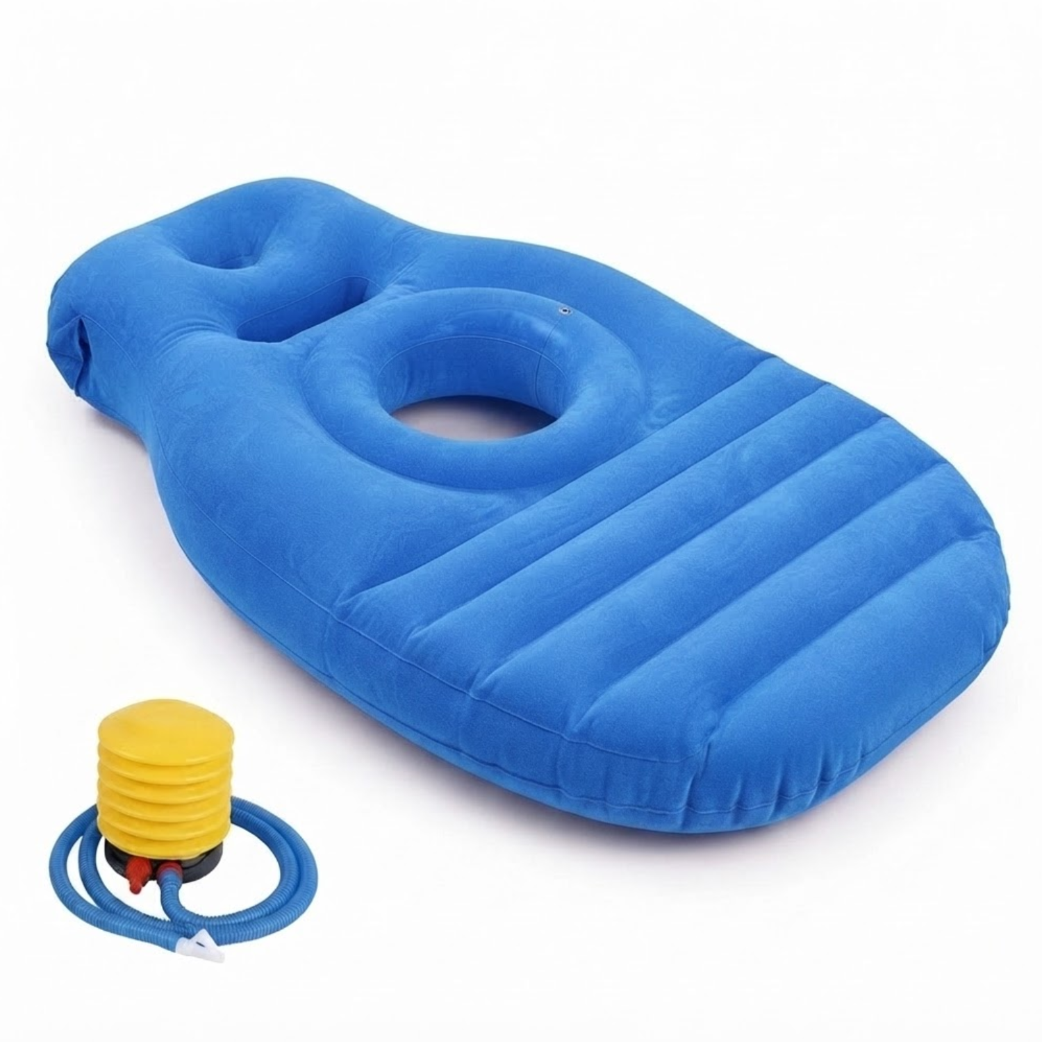 Gaia - Inflatable O-Shaped Maternity Pillow  with Air-Pump Included