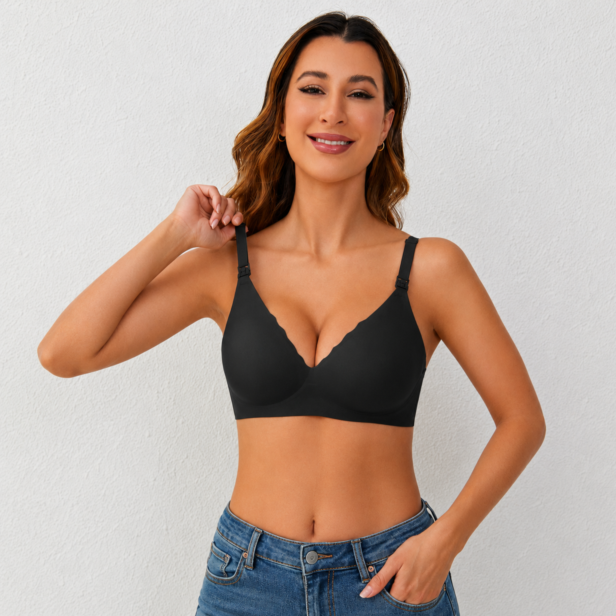 Hera - Seamless Push-Up Maternity & Nursing Bra