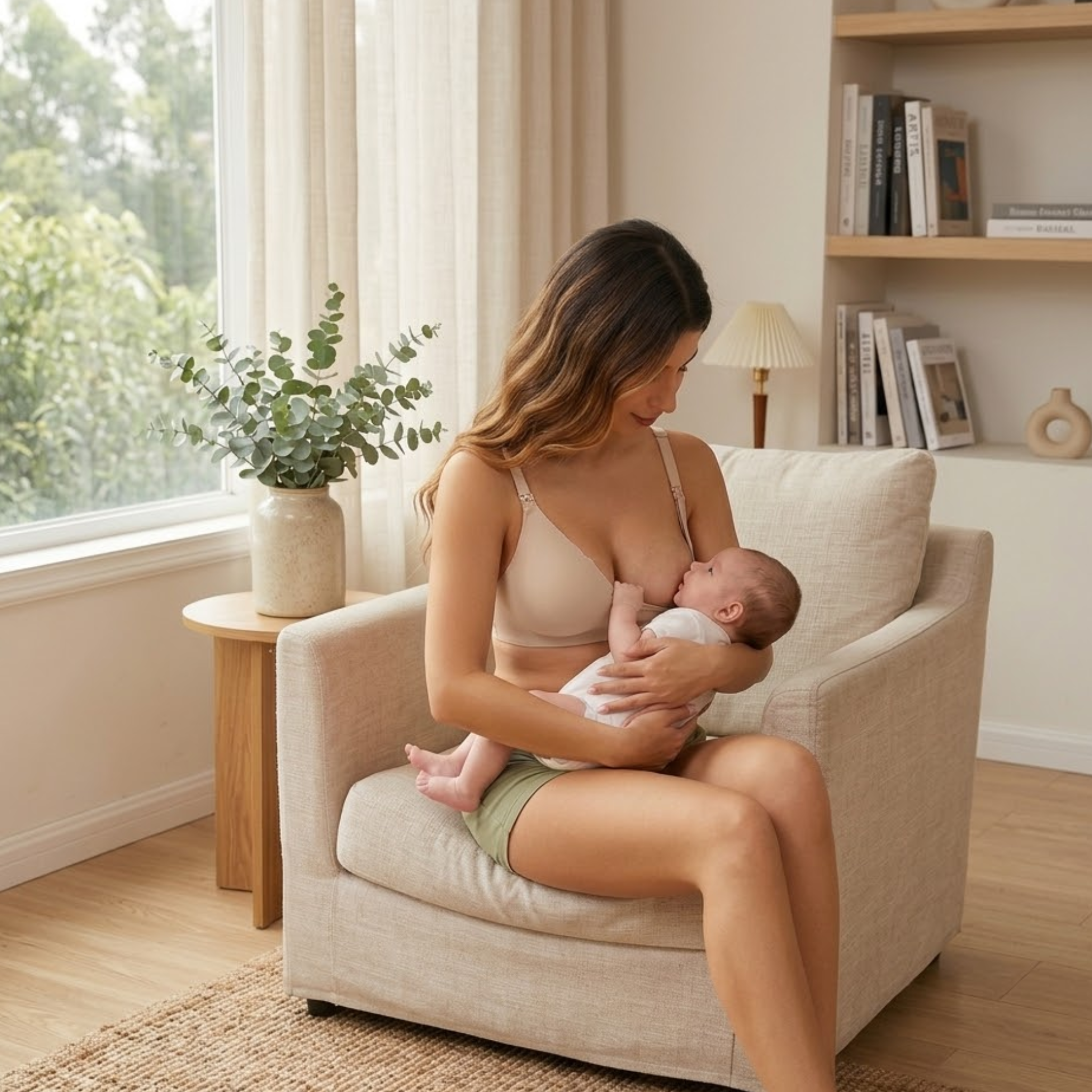 Hera - Seamless Push-Up Maternity & Nursing Bra