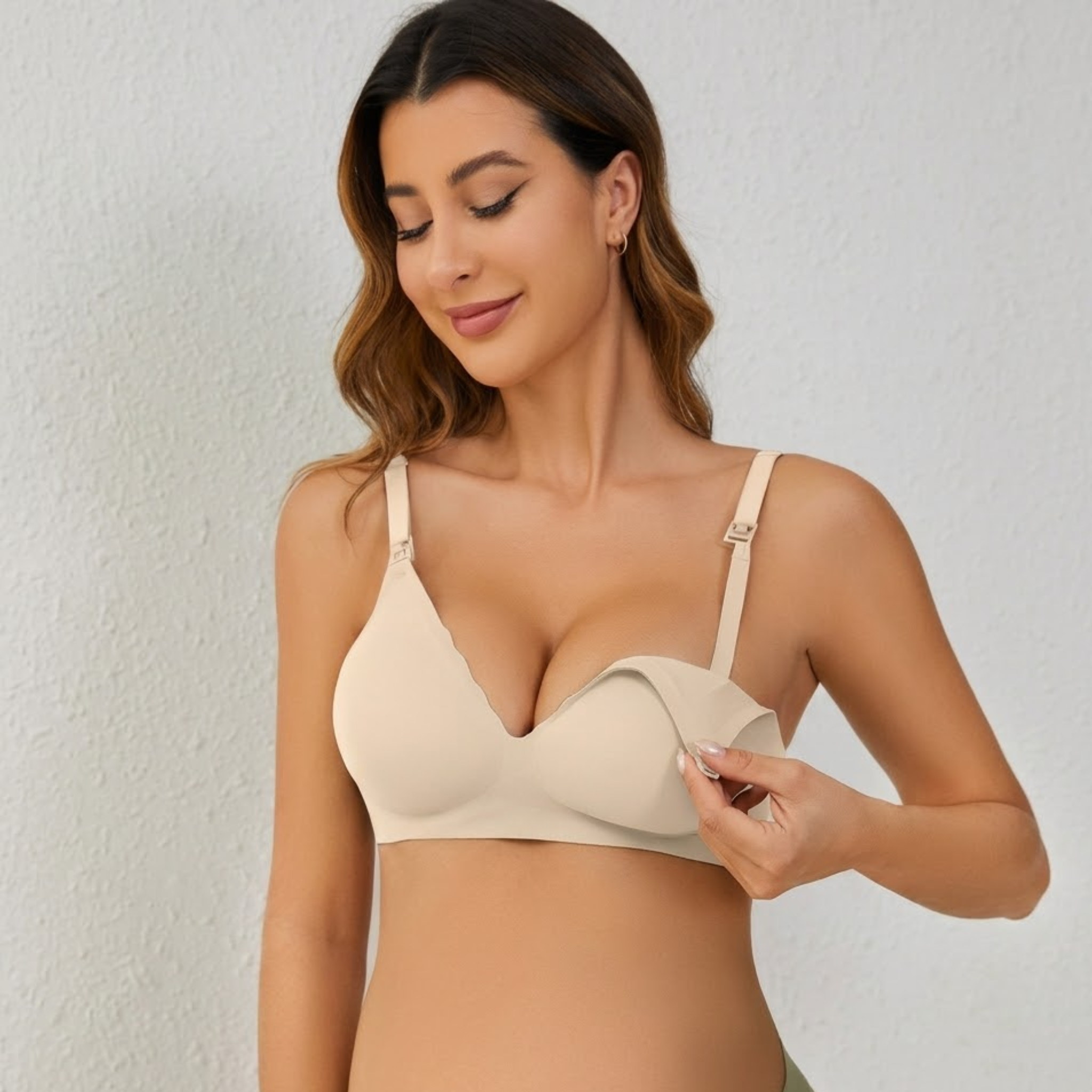 Hera - Seamless Push-Up Maternity & Nursing Bra
