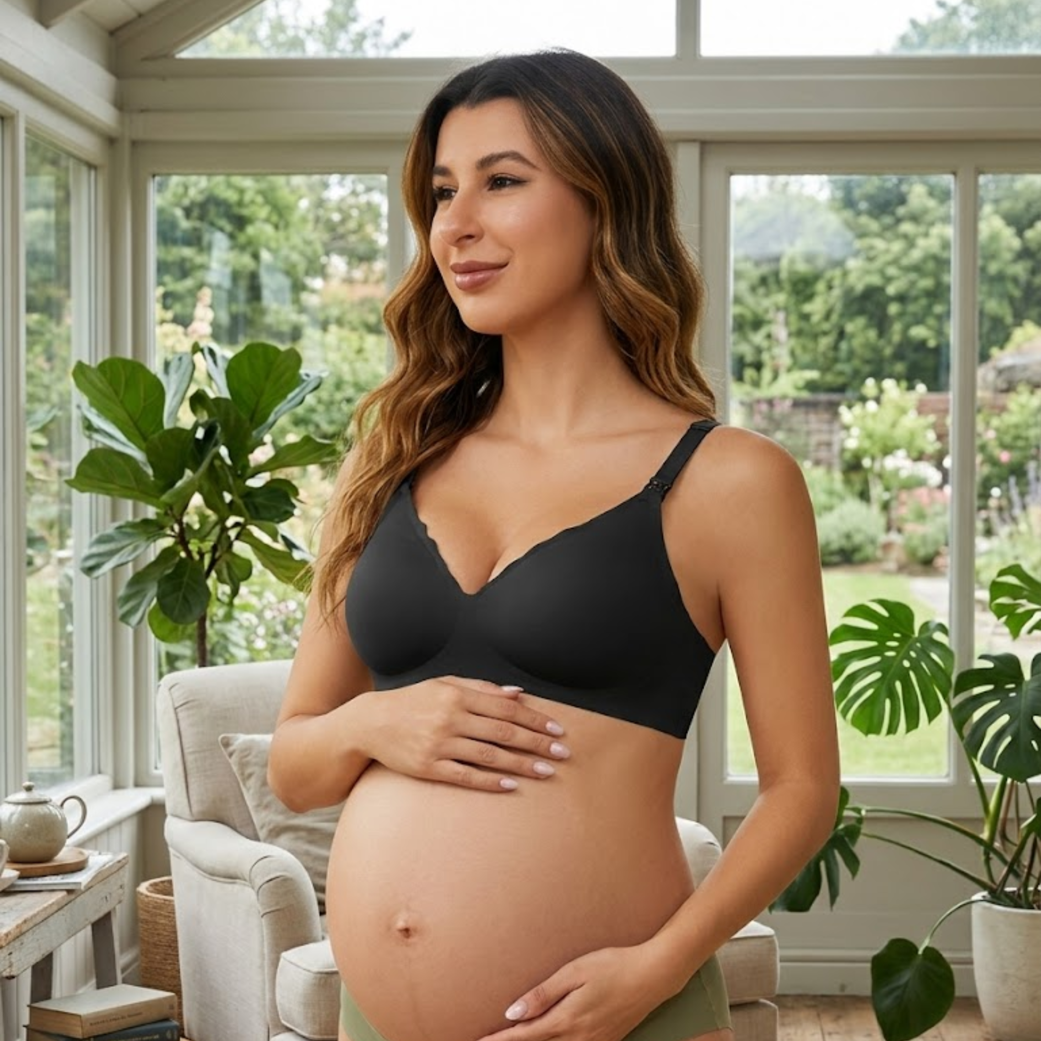 Hera - Seamless Push-Up Maternity & Nursing Bra