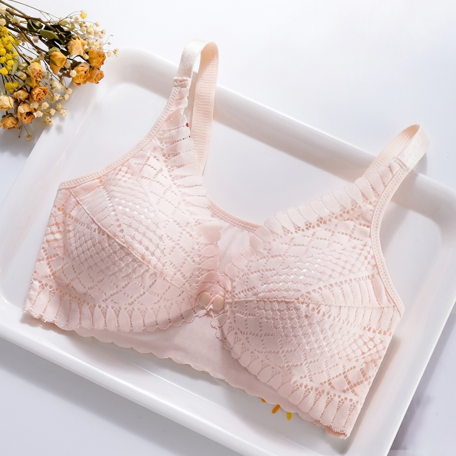 Freya - Airy-Soft Wireless Front-Open Nursing & Maternity Bralette
