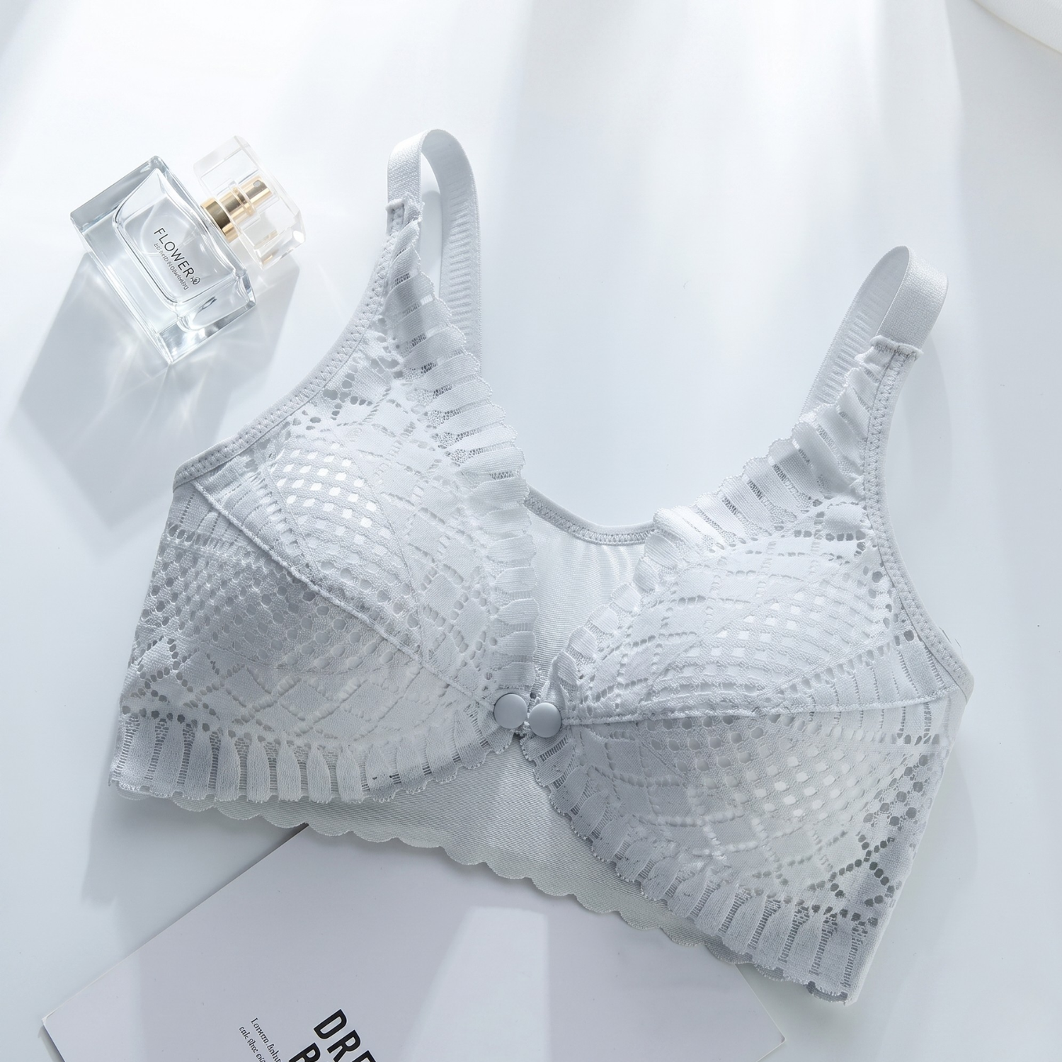 Freya - Airy-Soft Wireless Front-Open Nursing & Maternity Bralette
