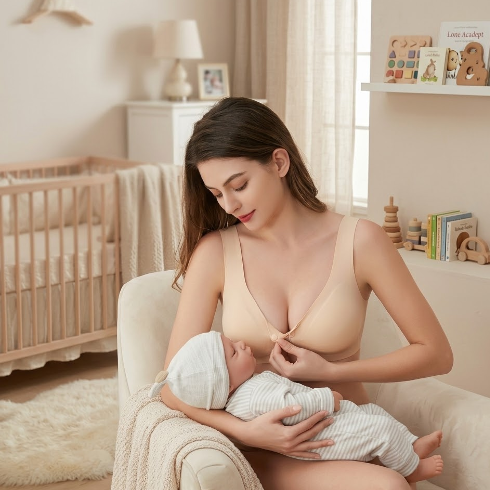 Kali - Sculpt-Lift Wireless Anti-Sagging Seamless Nursing Bra
